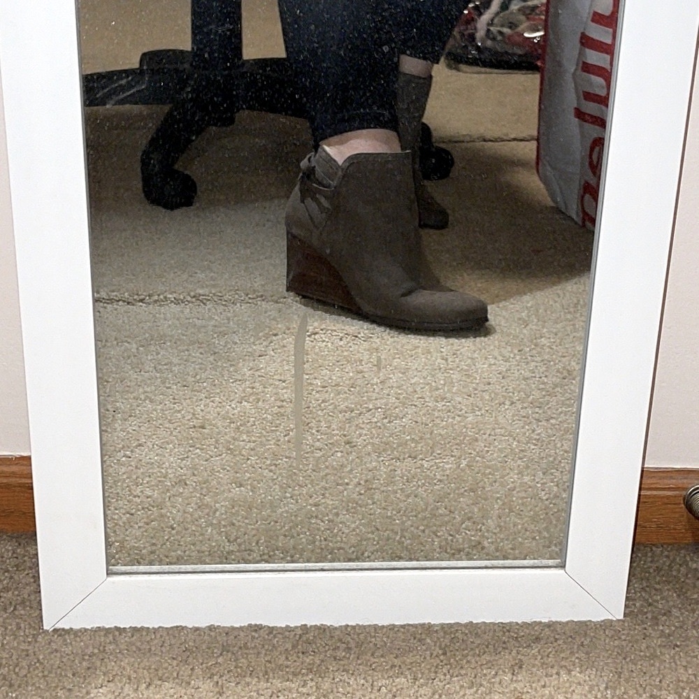 Violet and Red Booties